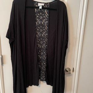 ❤️Ava & Viv Lace inset gauze kimono